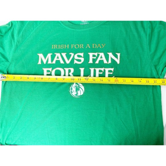 DALLAS MAVERICKS Size XL MAVS "FAN FOR LIFE" Shirt - Picture 5 of 6